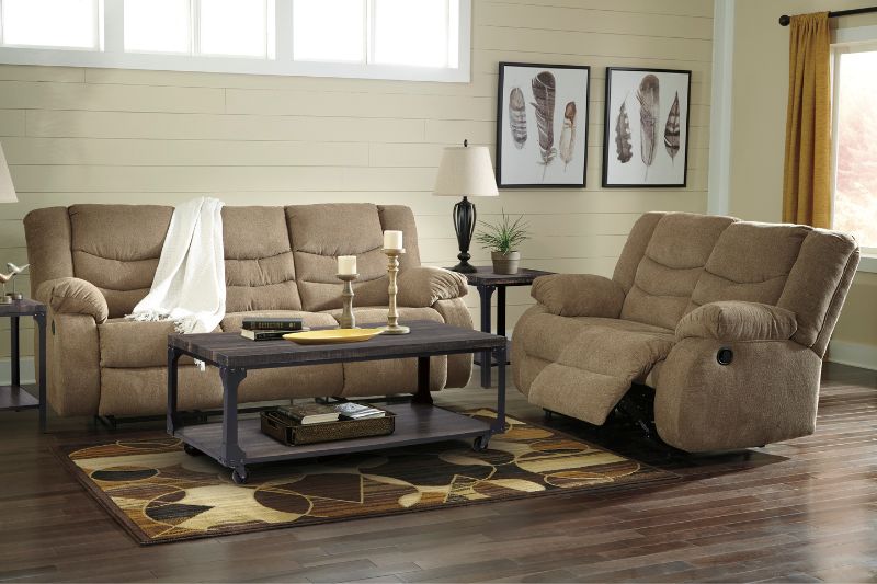 SALA RECLINABLE MOCHA TULEN - SOFA Y LOVESEAT